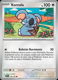 Komala card in Spanish