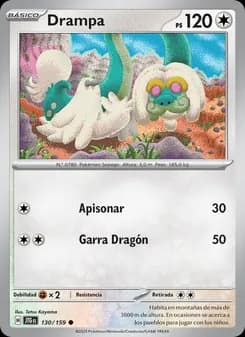 Drampa card in Spanish