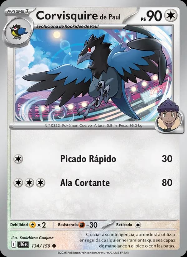Corvisquire de Paul card in Spanish
