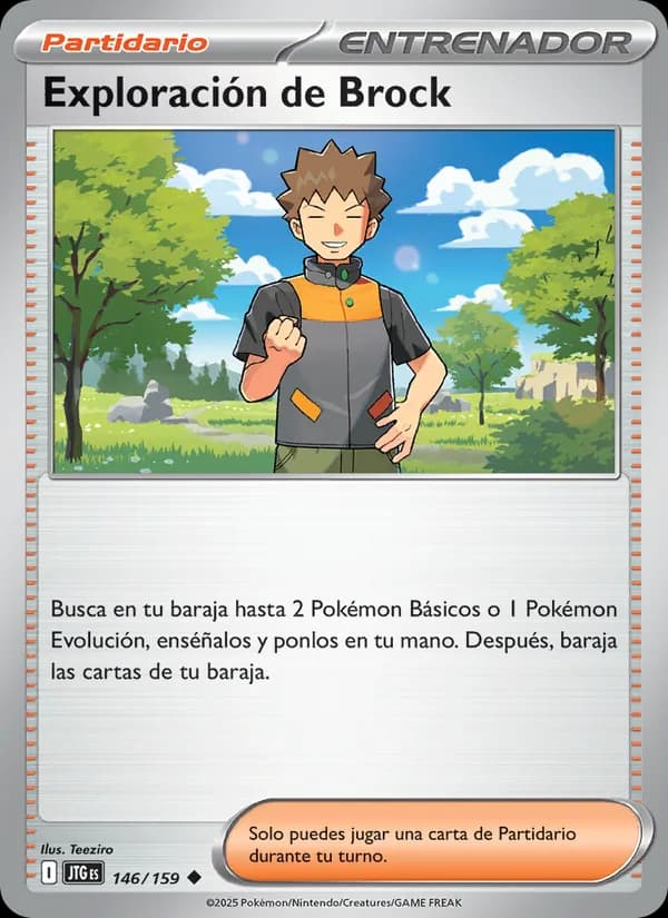 Exploración de Brock card in Spanish