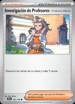 Investigación de Profesores card in Spanish