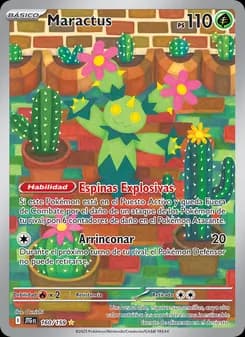 Maractus card in Spanish
