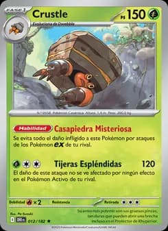 Crustle card in Spanish