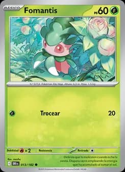 Fomantis card in Spanish