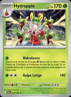 Hydrapple card in Spanish