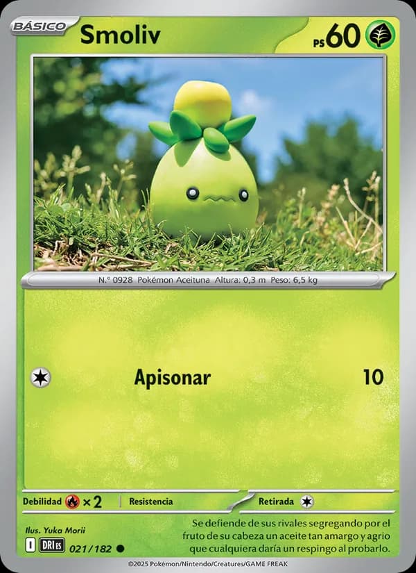 Smoliv card in Spanish