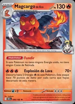 Magcargo de Eco card in Spanish