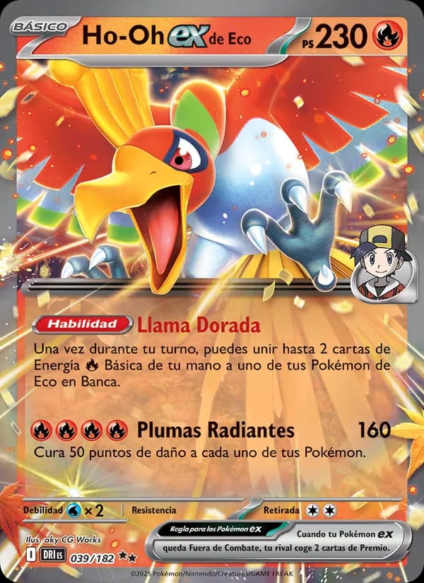 Ho-Oh ex de Eco card in Spanish