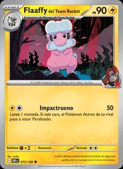 Flaaffy del Team Rocket card in Spanish