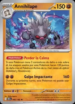 Annihilape card in Spanish