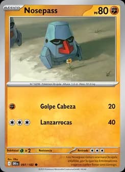 Nosepass card in Spanish