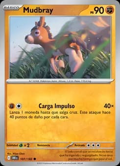 Mudbray card in Spanish