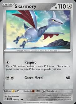 Skarmory card in Spanish