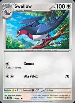 Swellow card in Spanish