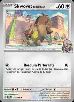 Skwovet de Damián card in Spanish
