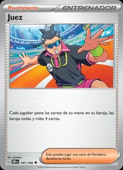 Juez card in Spanish