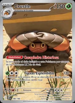 Crustle card in Spanish