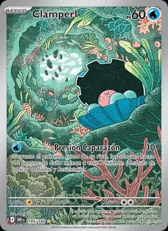 Clamperl card in Spanish