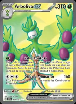 Arboliva ex card in Spanish