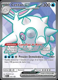 Cetitan ex card in Spanish