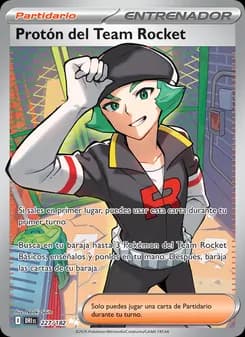 Protón del Team Rocket card in Spanish