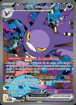 Crobat ex del Team Rocket card in Spanish