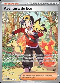 Aventura de Eco card in Spanish