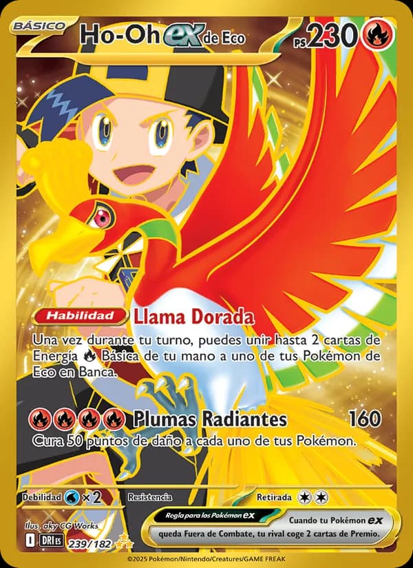Ho-Oh ex de Eco card in Spanish