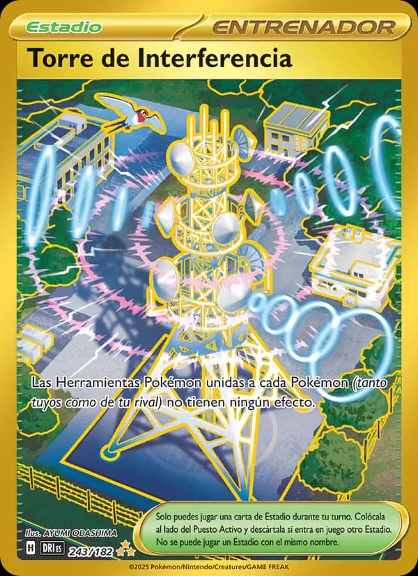 Torre de Interferencia card in Spanish