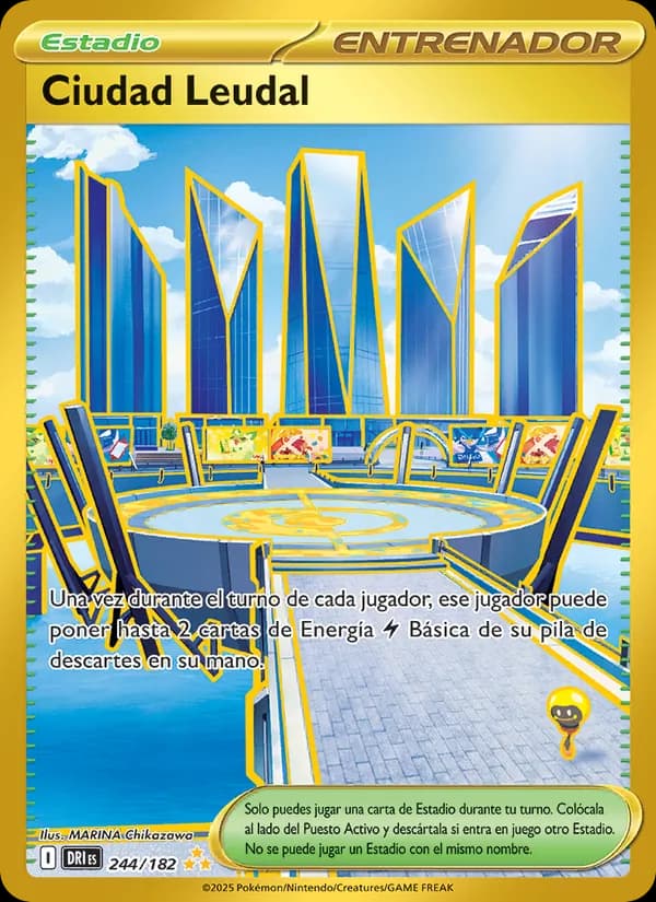 Ciudad Leudal card in Spanish