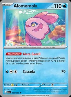 Alomomola card in Spanish