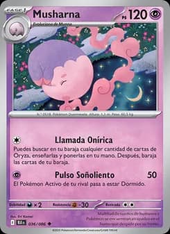 Musharna card in Spanish