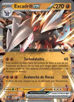 Excadrill ex card in Spanish