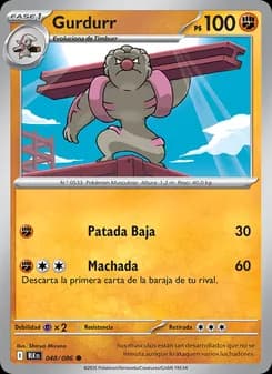 Gurdurr card in Spanish