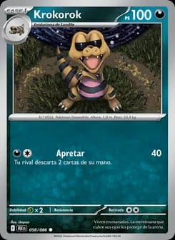 Krokorok card in Spanish
