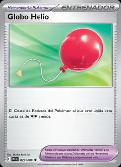 Globo Helio card in Spanish