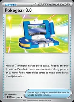 Pokégear 3.0 card in Spanish