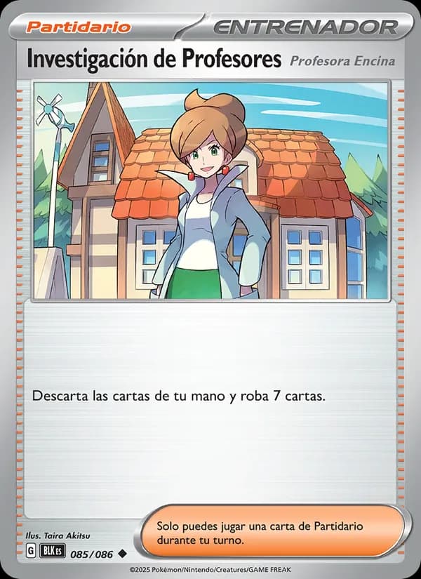 Investigación de Profesores card in Spanish