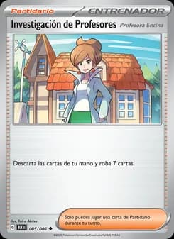 Investigación de Profesores card in Spanish