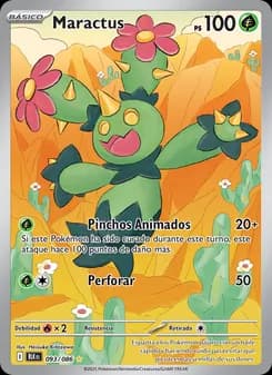 Maractus card in Spanish