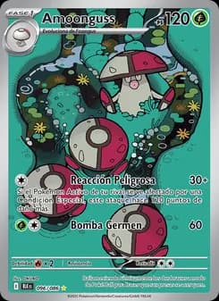 Amoonguss card in Spanish