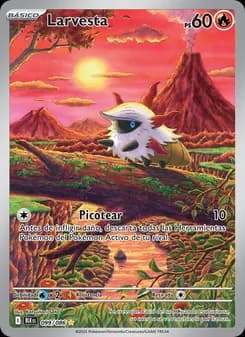 Larvesta card in Spanish