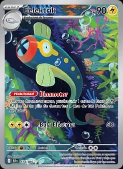 Eelektrik card in Spanish