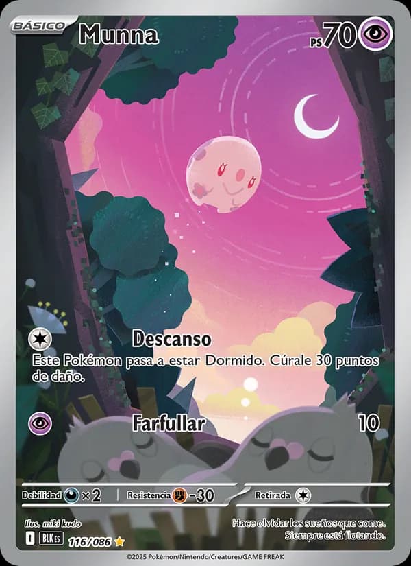 Munna card in Spanish