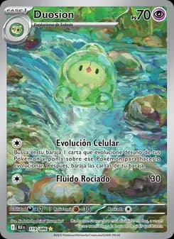 Duosion card in Spanish