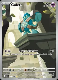 Golett card in Spanish