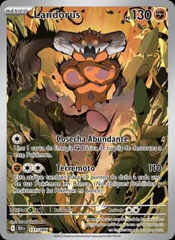Landorus card in Spanish