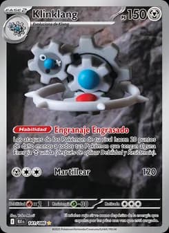 Klinklang card in Spanish