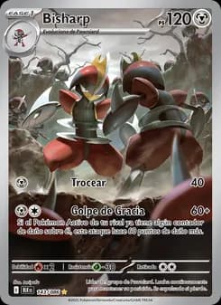 Bisharp card in Spanish