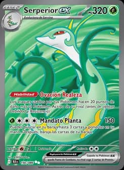 Serperior ex card in Spanish